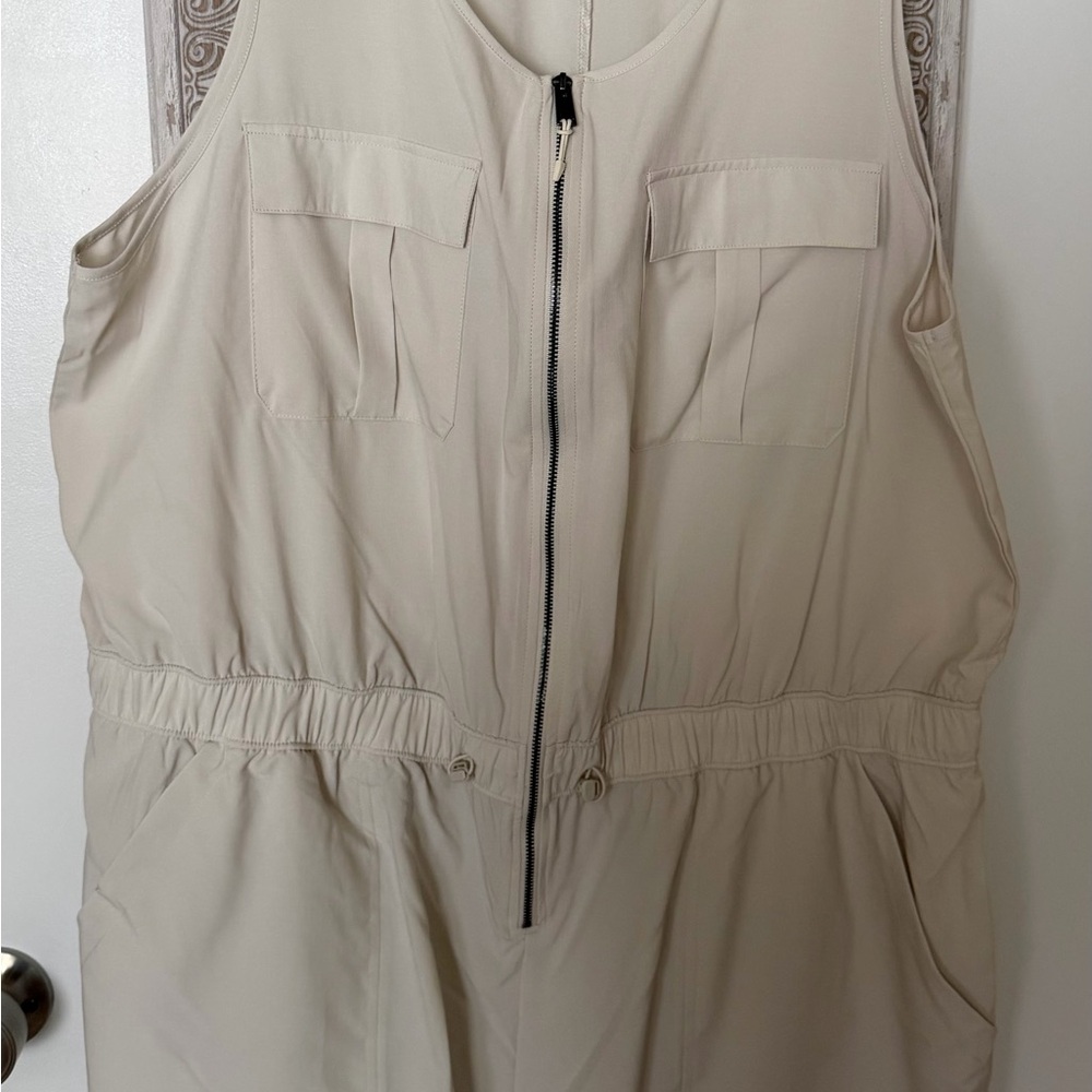Avia Cream Sleeveless Athletic Tank Top XXL (20)